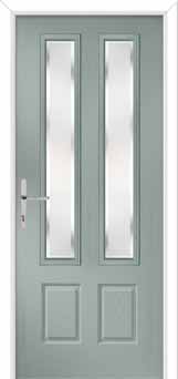 Oulton Kensington Composite Front Door in Agate Grey