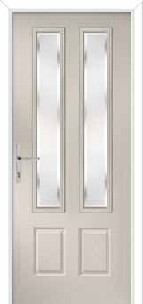 Oulton Kensington Composite Front Door in Cream