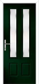 Oulton Kensington Composite Front Door in Green