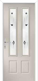 Oulton Murano Composite Front Door in Cream