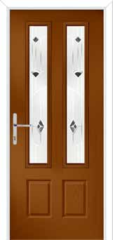 Oulton Murano Composite Front Door in Oak