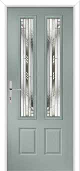 Oulton Matrix Composite Front Door in Agate Grey