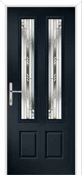 Oulton Matrix Composite Front Door in Anthracite Grey
