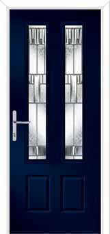 Oulton Prairie Composite Front Door in Blue