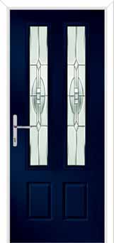 Oulton Reflections Composite Front Door in Blue