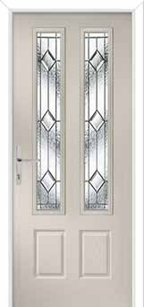 Oulton Simplicity Composite Front Door in Cream