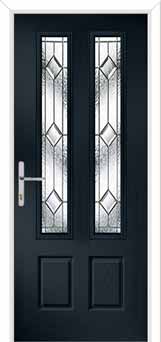 Oulton Simplicity Composite Front Door in Anthracite Grey