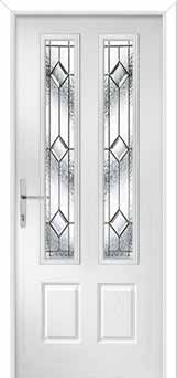 Oulton Simplicity Composite Front Door in White