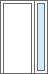 front door with right side panel