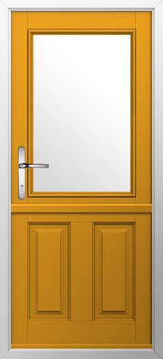 Beeston 1 Composite Stable Door in Amber Gold