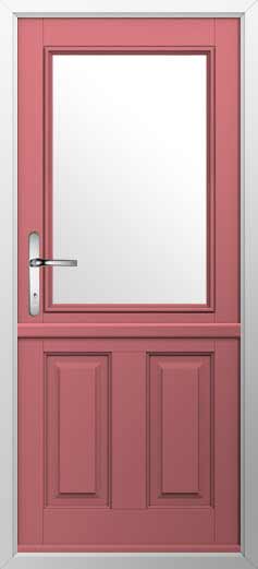 Beeston 1 Composite Stable Door in Antique Rose