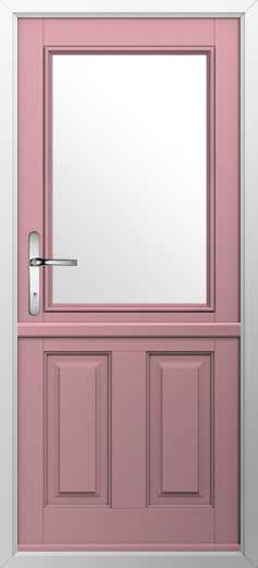 Beeston 1 Composite Stable Door in Champagne Blush