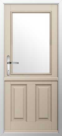 Beeston 1 Composite Stable Door in Cream