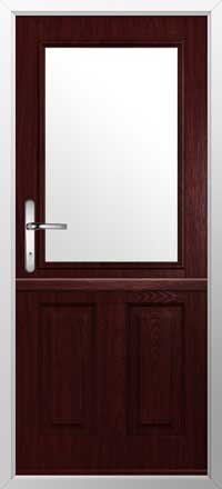 Beeston 1 Composite Stable Door in Rosewood