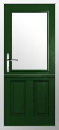 Beeston 1 Composite Stable Door in Green