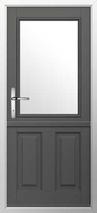 Beeston 1 Composite Stable Door in Granite Grey