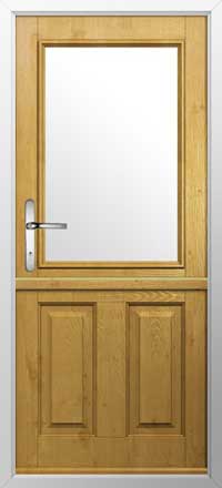 Beeston 1 Composite Stable Door in Irish Oak