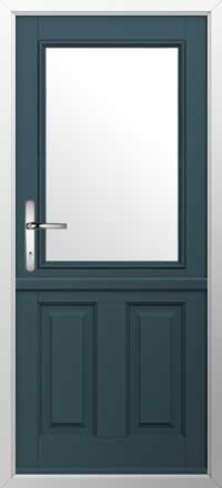 Beeston 1 Composite Stable Door in Midnight Grey