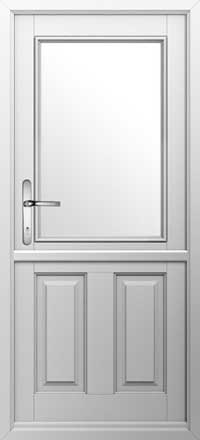 Beeston 1 Composite Stable Door in White
