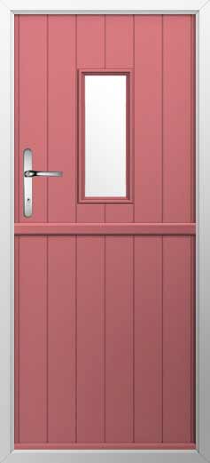 Flint 2 Composite Stable Door in Antique Rose