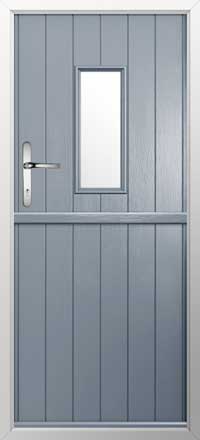 Flint 2 Composite Stable Door in French Grey