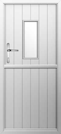 Flint 2 Composite Stable Door in White
