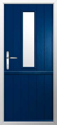 Flint 4 Composite Stable Door in Blue