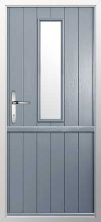 Flint 4 Composite Stable Door in French Grey