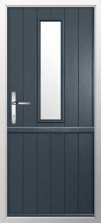 Flint 4 Composite Stable Door in Anthracite Grey