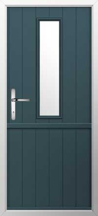 Flint 4 Composite Stable Door in Midnight Grey