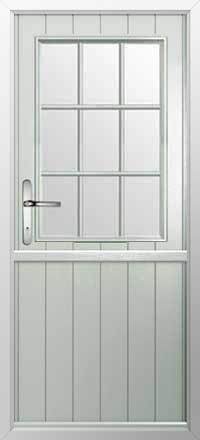 Flint Beeston Georgian Bar Composite Stable Door in Painswick