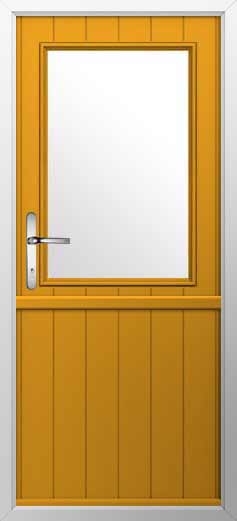 Flint Beeston Composite Stable Door in Amber Gold