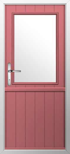 Flint Beeston Composite Stable Door in Antique Rose