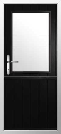 Flint Beeston Composite Stable Door in Black