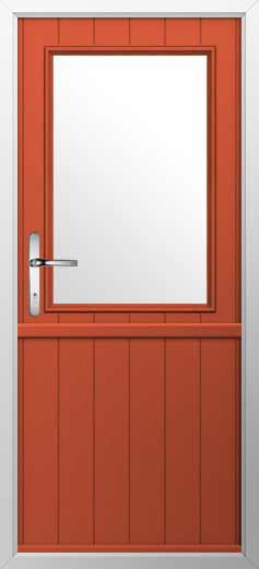 Flint Beeston Composite Stable Door in Copper Flame