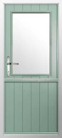 Flint Beeston Composite Stable Door in Chartwell Green
