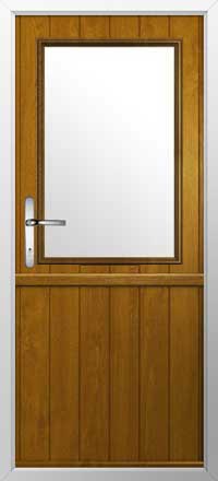 Flint Beeston Composite Stable Door in Golden Oak