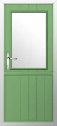 Flint Beeston Composite Stable Door in Pistachio Green