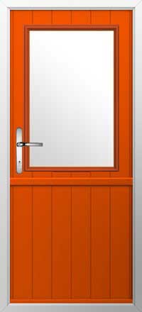 Flint Beeston Composite Stable Door in Tangerine