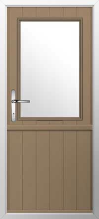 Flint Beeston Composite Stable Door in Truffle Brown