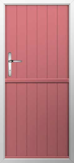 Flint Solid Composite Stable Door in Antique Rose