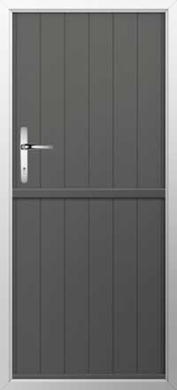 Flint Solid Composite Stable Door in Granite Grey