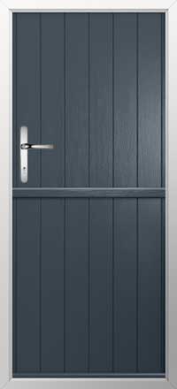 Flint Solid Composite Stable Door in Anthracite Grey