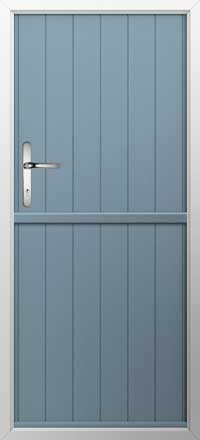 Flint Solid Composite Stable Door in Twilight Grey
