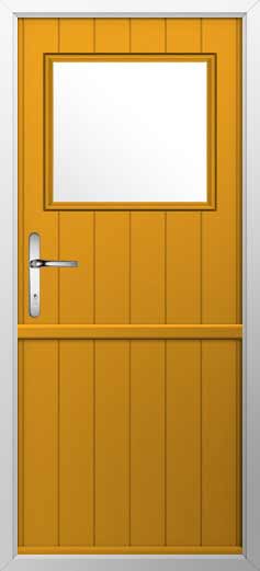 Triesta Composite Stable Door in Amber Gold