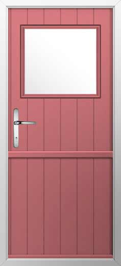 Triesta Composite Stable Door in Antique Rose