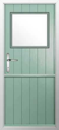 Trieste Composite Stable Door in Chartwell Green