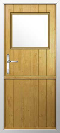 Trieste Composite Stable Door in Irish Oak