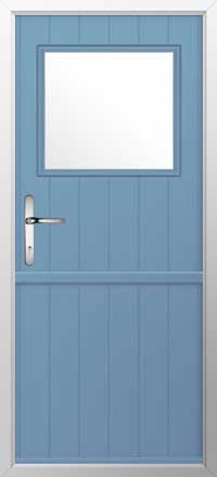 Trieste Composite Stable Door in Pottery Blue