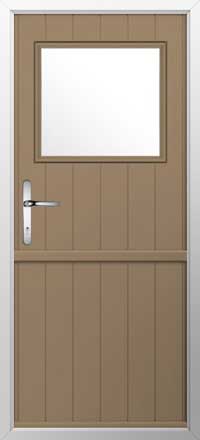 Trieste Composite Stable Door in Truffle Brown